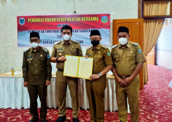 Teken Kerjasama, Fadhil Arief dan Bupati Cek Endra Siap Kolaborasi Soal Ekonomi dan Infrastruktur