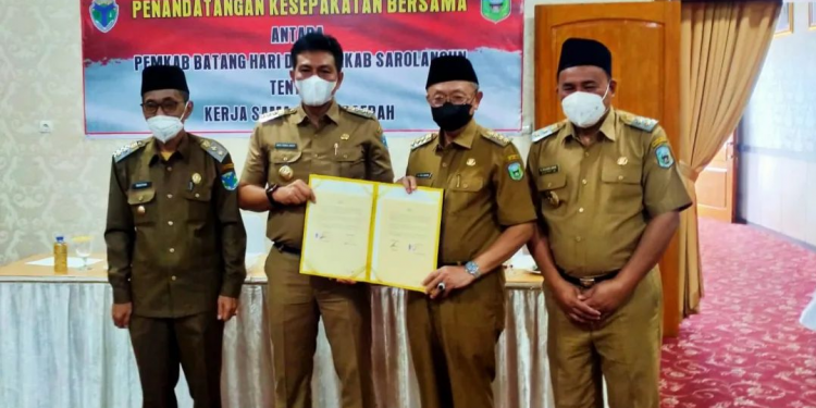 Teken Kerjasama, Fadhil Arief dan Bupati Cek Endra Siap Kolaborasi Soal Ekonomi dan Infrastruktur