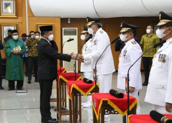 Mendagri Resmi Melantik 5 Penjabat Gubernur 