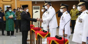 Mendagri Resmi Melantik 5 Penjabat Gubernur 