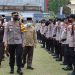 Polres Merangin Gelar Apel  Pasukan Pengamanan Pilkades Serentak  2022