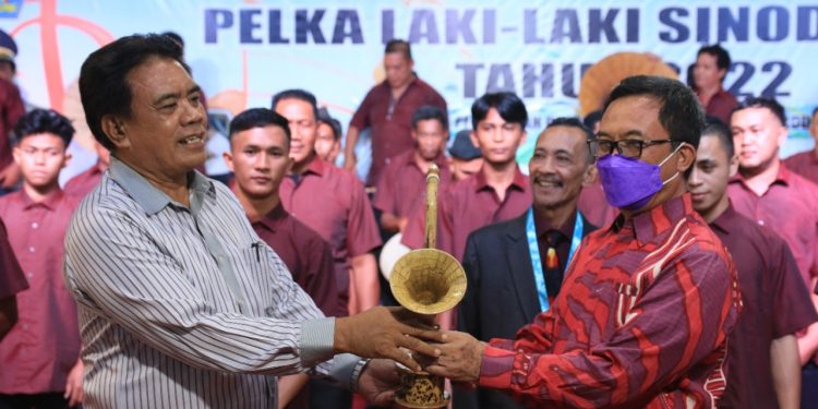 Dirjen Bina Pemdes Hadiri Festival Budaya Musik Bambu, Kepulauan Sangihe