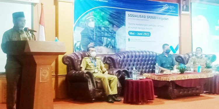 Bupati Merangin  Buka Sosialisasi Sensus Penduduk 2020 Lanjutan