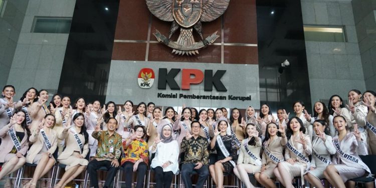 KPK Bekali Finalis Puteri Indonesia Nilai-Nilai Antikorupsi