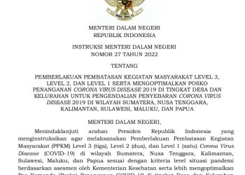 PPKM diperpanjang, Kabupaten Merangin Berstatus Level 2, Kota Jambi dan Kota Sungai Penuh Level 1