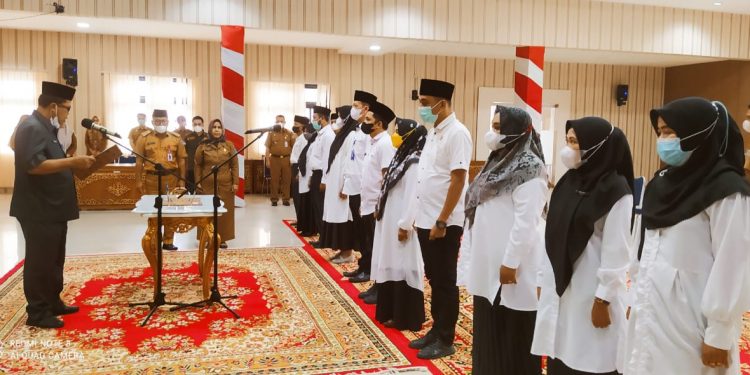 Sebanyak 12 Orang Pejabat Fungsional  di Lingkup Pemda Merangin Dilantik