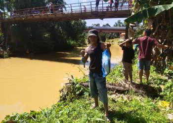 H+3 Lebaran, Lubuk Larangan di buka Warga Desa Sungai Ulak Menyambut Antusias