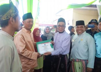 Wabup Bachtiar Hadiri Acara penyerahan Hadiah Pemenang Lomba Petani Terbaik 2022