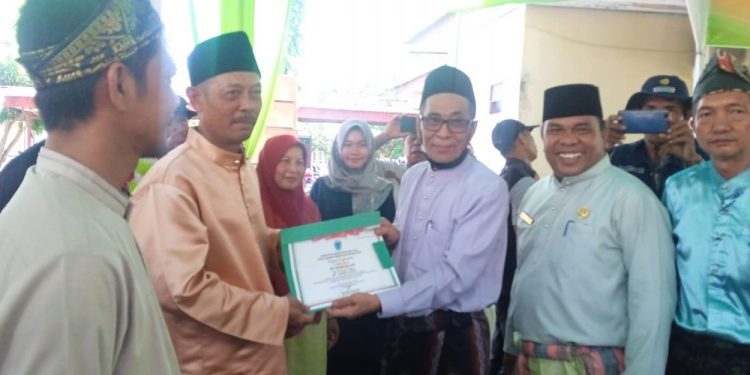 Wabup Bachtiar Hadiri Acara penyerahan Hadiah Pemenang Lomba Petani Terbaik 2022