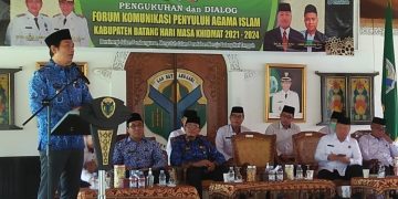Delapan Orang Setiap Kecamatan Dilantik Oleh Bupati Batanghari di Serambi Rumah Dinas