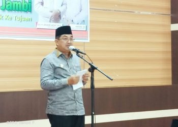Bupati Tanjab Barat Laksanakan Kegiatan Halal Bihalal Bersama Gubernur Jambi