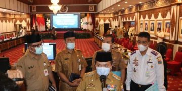 Menyambut Lebaran, Gubernur Al Haris Adakan Rapat Forkopimda 