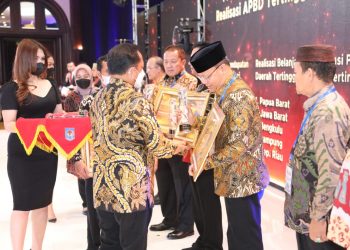 Kemendagri Beri Penghargaan Pemda atas Realisasi APBD dan PAD Tertinggi TA 2021, Ini Nama-Namanya