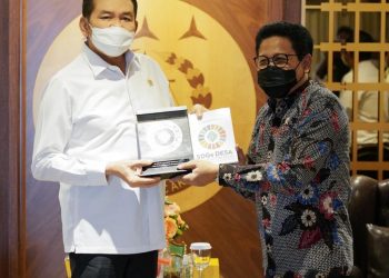 Jaksa Agung Melakukan Pertemuan Dengan Menteri Desa PDTT Bahas Pengelolaan Dana Desa