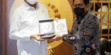 Jaksa Agung Melakukan Pertemuan Dengan Menteri Desa PDTT Bahas Pengelolaan Dana Desa
