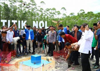 Gelar Bakti Kesehatan di Titik 0 IKN, Kapolri Gelorakan Visi Indonesia Emas 2045