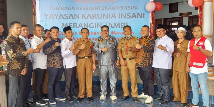 Resmikan Yayasan Rehabilitasi Pengguna Narkoba di Merangin, Ini Pesan Herman Effendi