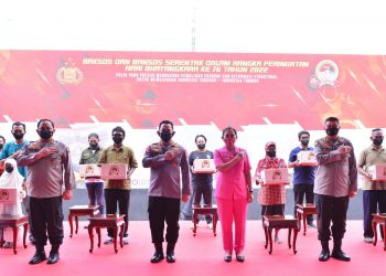 Gelar Bakti Sosial Religi, Kapolri : Komitmen Menjaga Nilai-Nilai Toleransi dan Kebersamaan