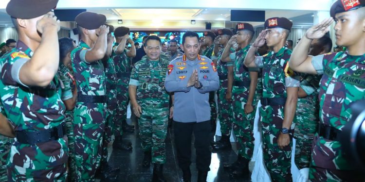 Kapolri Tekankan Sinergitas TNI-Polri Harga Mati Demi Wujudkan Indonesia Emas 2045