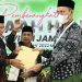Bupati Merangin Berangkatkan dan Serahkan Calon Jamaah Haji  ke Jambi