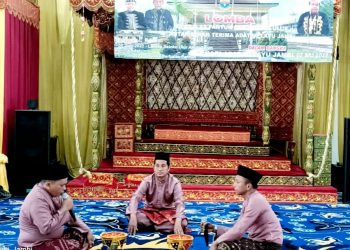 Lembaga Adat Merangin Ikuti Lomba Seloko Serah Terima Adat Jambi 