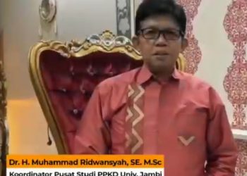 169 Kades Merangin Dilantik, Koordinator Pusat Study PPKD Universitas Jambi Ucapkan Selamat