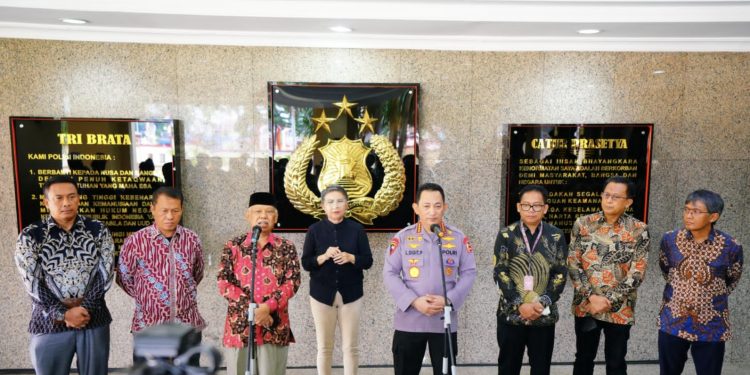 Kapolri Bertemu Dewan Pers,  Sepakat Cegah Polarisasi Pemilu