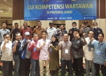 PWI Provinsi Jambi Gelar UKW, 14 Peserta Dinyatakan Berkompeten