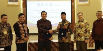 Penandatanganan Kesepakatan Bersama UT dengan Pemkab Batanghari