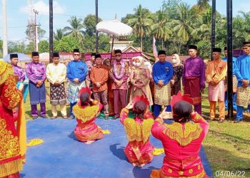 Wabup Batanghari Hadiri Ulang Tahun Desa Pematang Lima Suku Ke-7 Tahun