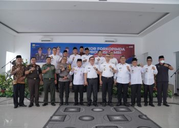 Gubernur Al Haris Buka Rakor Forkopimda se-Provinsi Jambi di Sungai Penuh