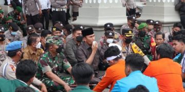 Terima Aksi Unjuk Rasa, Ketua DPRD Edi Purwanto: Presiden Sebut Perpanjang Masa Jabatan Tidak Akan Terjadi