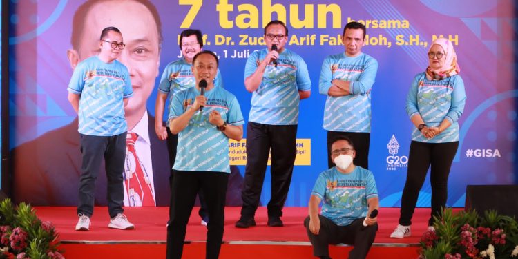 Dirjen  Zudan Arif  Ungkap Rahasia Sukses 7 Tahun Pengabdian di Dukcapil