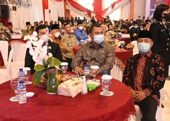 Bupati Merangin Hadiri Syukuran HUT Bhayangkara Ke-76 
