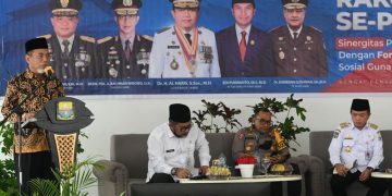 Bupati H. Mashuri Hadiri  Rakor Forkopimda se-Provinsi Jambi di Sungai Penuh