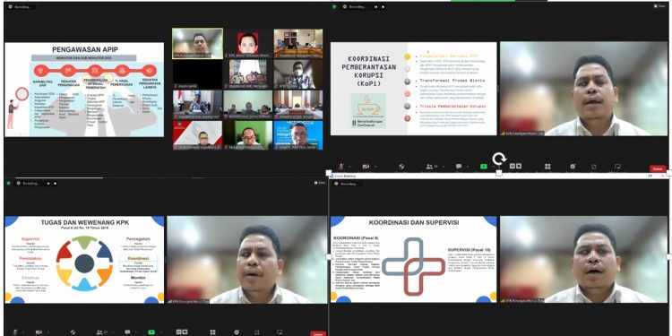 Cegah Korupsi, KPK Gelar Rapat Koordinasi Dengan Inspektorat se Provinsi Jambi