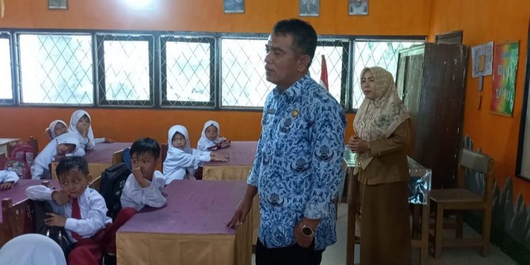 Sidak Hari Pertama Proses Belajar Mengajar di Sekolah,  Nasution : Alhamdulillah Semua Berjalan Tertib 