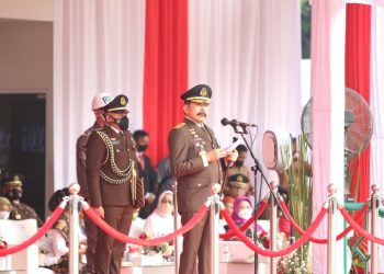 Pimpin Upacara Peringatan Hari Bhakti Adhyaksa ke-62, Jaksa Agung : Jangan Pernah Nodai Kepercayaan Masyarakat
