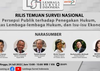 Hasil Survey LSI Kejaksaan Dipercaya Masyarakat Menjadi Lembaga Dalam Penegakan Hukum