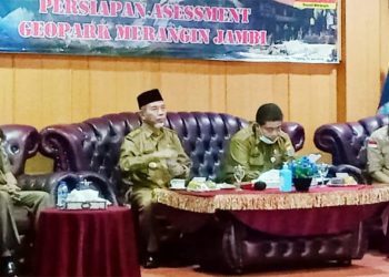 Tim Asesor UGG Mulai Melakukan Asesmen Geopark Merangin