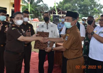 Bupati H. Mashuri Hadiri Peresmian Balai Rehabilitasi Napza Adhiyaksa Merangin 