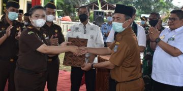 Bupati H. Mashuri Hadiri Peresmian Balai Rehabilitasi Napza Adhiyaksa Merangin 