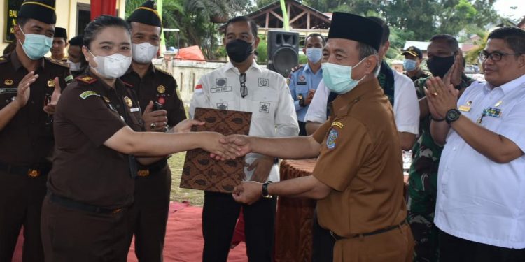 Bupati H. Mashuri Hadiri Peresmian Balai Rehabilitasi Napza Adhiyaksa Merangin 