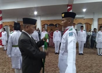 Bupati Merangin Kukuhkan Paskibraka 2022 
