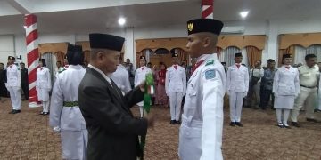 Bupati Merangin Kukuhkan Paskibraka 2022 