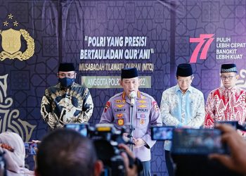 Anugerah MTQ Polri, Kapolri Berharap Terbentuknya SDM Unggul Berakhlak yang Diharapkan Masyarakat