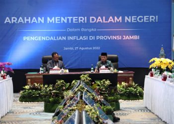 Kendalikan Inflasi di Jambi, Mendagri Minta Satgas Ketahanan Pangan Terus Monitoring Harga Komoditas