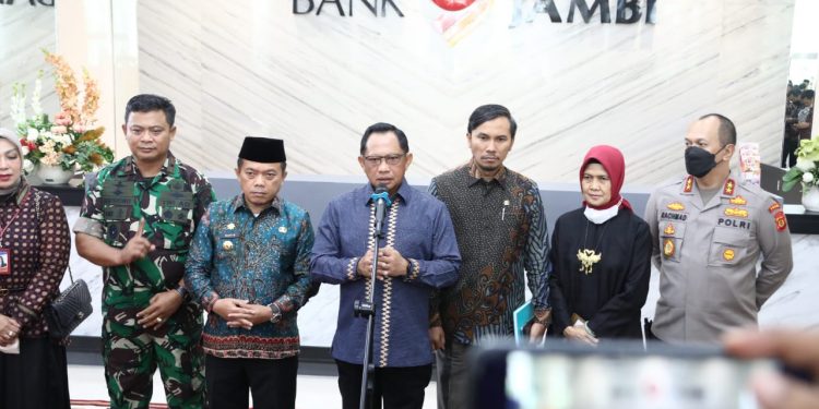 Mendagri Turun Langsung Dorong Pemda Jambi Kendalikan Laju Inflasi