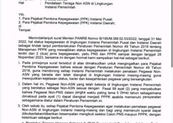 Kementerian PANRB Lakukan Pendataan Pegawai Non ASN di Lingkungan Instansi Pemerintah