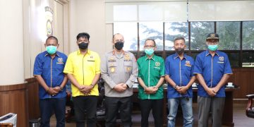 Silaturahmi Ke Kapolda, Pengurus PWI Provinsi Jambi 2022-2027  Mengundang  Dalam Acara Pelantikan 